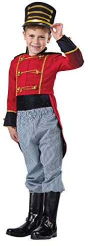 Dress Up America Circus Ringmaster Costume for Boys - Nutcracker Toy Soldier Outfit for Kids - Greatest Showman Dress Up Set