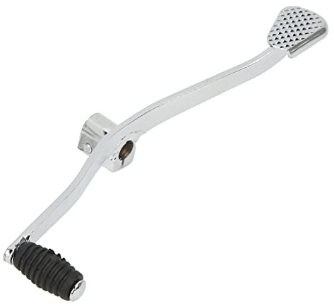 Entatial Palanca Cambio Moto, 240mm Acero Inoxidable + Cubierta De Goma Cambio De Marcha Palanca, Para 50cc 70cc 90cc 110cc 125cc Motor Horizontal ATV Dirt Bike