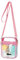 Aucuu Transparente Umhängetasche, PVC Durchsichtige Tasche mit Verstellbarem Riemen, Wasserdichte Durchsichtige Umhängetasche für Konzerte, Sportveranstaltungen, Shopping, Reisen（Kleines Rosa）