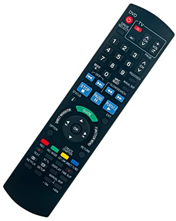 N2QAYB000758 Replacement Remote Control -VINABTY-fit for Panasonic Blu Ray HDD Recorder N2QAYB000758 remote control DMR-PWT635 DMR-BWT735EB DMRPWT635 DMR-BWT720EB DMRBWT720EB