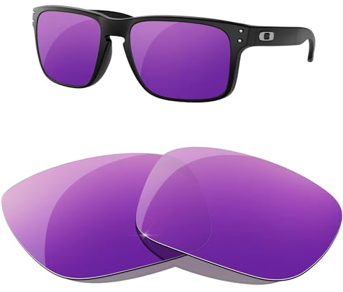 HiCycle2 Verres de rechange polarisés pour lunettes de soleil Oakley Holbrook, violet , nothing