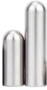 DUOCAI Pasadores cilíndricos con Rosca Interior Rosca Interna de Acero Inoxidable, Cabeza Redonda, Pasador cilíndrico, Pasador Hueco, Agujero de Diente Interno, M3M4M5M6(2pcs 12X55XM6)