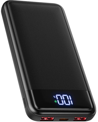 Power Bank, Slimmest 22.5W Batería Externa 13800mAh, 20W USB C Entradas y Salidas Cargador Portatil Carga Rápida Bateria Portatil Compatible con iPhone 16 15 14 13 12 Pro MAX Samsung iPad Tablet etc.