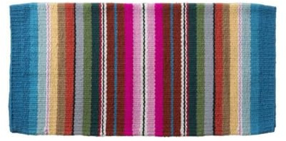 Tough 1 Serape Wool Saddle Blanket 32x32