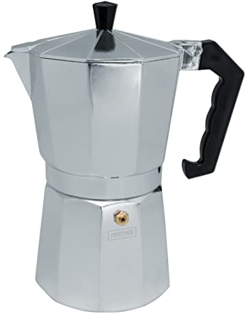 NERTHUS FIH 835 Cafetera Italiana clásica de Inducción 9 tazas