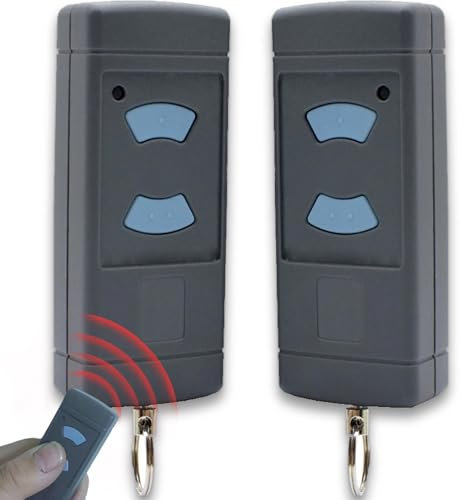 868,3MHz Garagentoröffner fur Hörmann Handsender, Hormann Fernbedienung Garagentor Universal 868MHz Kompatibel MHz Hörmann Garagentoröffner HSM2 HSM4 HS1 HS2 HS4 HSE2 HSZ1 HSZ2 HSP4 2 Stück