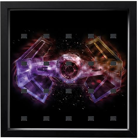 GetStones24 Vitrine für Lego® Figuren - 35x35cm Bilderrahmen - MF_0001