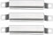KIMISS Stainless Steel BBQ Parts: Gas Grill Crossover Tube Burners; Perfect Replacement for Charbroil Performance 463673517 and More