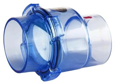 rockible Valvola di non ritorno per scarico, valvola antiodore, di non ritorno per scarico domestico, seminterrato, cucina, fognature, doccia, 5 Cm