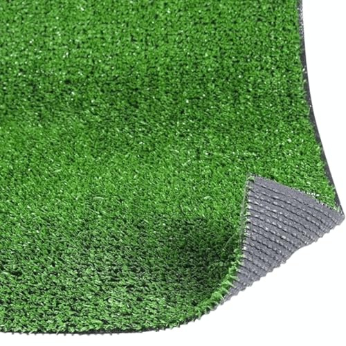 EffeDecor Erba Sintetica Prato Erbetta Artificiale Spessore 13 mm Rotolo H 2mt in Polipropilene Verde Manto Tappeto Drenante Calpestabile Ideale per Giardino,Esterno,Terrazzo,Balcone,Multiuso (2x25)