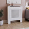 Vida Designs Milton para radiador Blanco Moderno Lacado Armario, pequeño