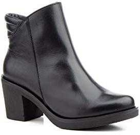 Botines mujer de piel con tacón o plataforma Botín cómodo de invierno y otoño Calzado artesanal de España tipo cuña o camperos en ante y cuero Elegantes e informales