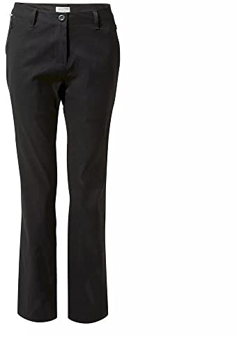 Craghoppers Damen Kiwi Pro wasserdichte Hose Wanderhose, Schwarz, 46