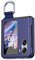COQUE Étui pour Oppo Find N2 Flip,étui de téléphone à Anneau de lanière en Soie Mince avec Support vidéo à Anneau,étui de téléphone Pliable pour Oppo Find N2 Flip-Bleu