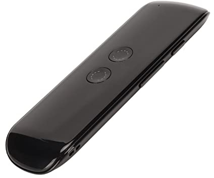 Traductor de Voz Inteligente, Dispositivo de Traducción de Idiomas Inteligente Portátil, Compatible con 144 Idiomas, Traducción Instantánea de 2 Vías, Bluetooth G5 Pro, para (Negro)
