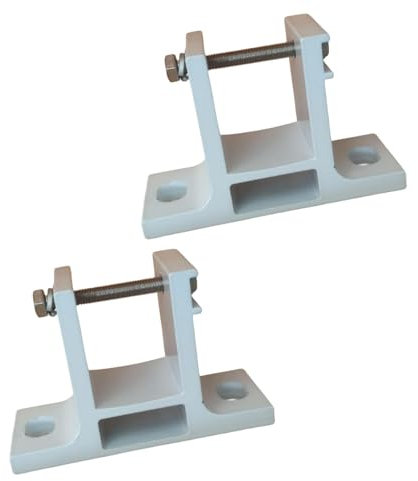 Colcolo 2 Pezzi Staffa di Montaggio a Parete per Tende da Sole Staffa per Tenda da Sole per Esterni Staffa di Supporto per Tende da Lega di Alluminio