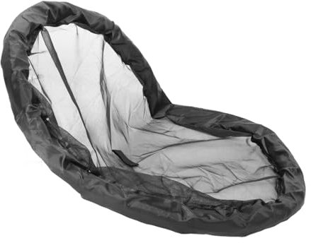 OFFSCH Floating Island Planter Fish Barrier Pond Netting Floating Pond Skimmer Water Plants Protector Black Fabric