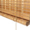 zcru004 Bambusrollo Rollo,Bambus Sichtschutz Rollo,Fenster Seitenzugrollo,Raffrollos,für Fenster und Türen,Einfache Montage Anpassbar (120x240cm)