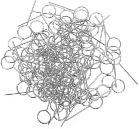 SHINEOFI 200pièces Extracteur De Carte Sim Acier Inoxydable Outil De Retrait Aiguille Pour Éjection Plateau Sim Téléphone Mobile