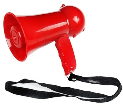 ZZTWER Megafono Professionale da 75 W con Registrazione, Sirena, Lampada USB e Lettore SD for Esterni Altoparlante Portatile