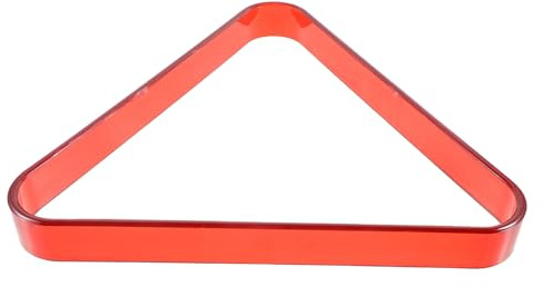 Luxshiny Mini Billiard Rack Triangle Frame Pool Table Ball Holder Lightweight Organizer for Mini Table Games Suitable for All Ages