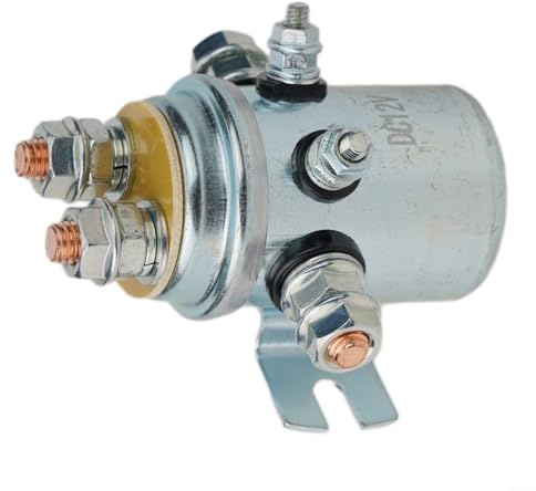 Interruttore di commutazione solenoide da 12 V per applicazioni di verricello e sollevamento della coda su veicoli di recupero 4x4 con potenza della bobina 28 30W e carico di picco 300A
