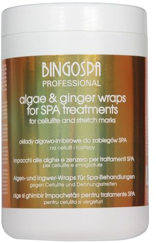 Alger och ingefära koncentrat för dilatatorer och celluliter för kompressorer BINGOSPA