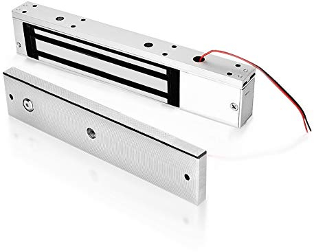 Serrure électrique verrou électrique Serrure électromagnétique à Porte Simple à Verrouillage magnétique intégré DC12V 280kg