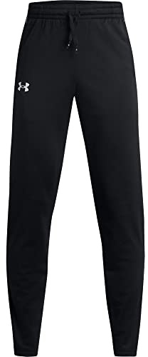 Under Armour Boys' Pennant 2.0 Pants, Black (001)/White, Youth X-Small