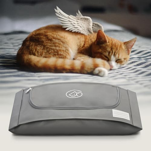 EUTHABAG Snuggle Bag Designed by a Veterinarian. 0–3 lb (X-Small). The Dignified Pet Cremation & Burial Bag for a Gentle Goodbye for Rodents, Ferrets and Birds. See Dimension Chart.