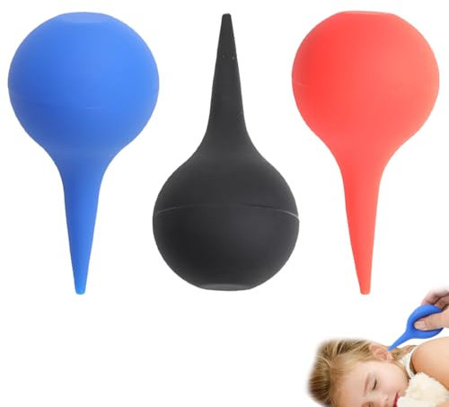 JAWUZ 3 Stück Vielseitig ohrendusche erwachsene Ohrenreiniger Erwachsene Ohrenspritze Kinder Ohrdusche Ohrspülung Ohren Reinigung set zum Reinigen der Ohren