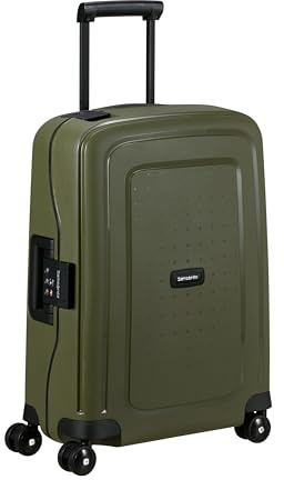 Samsonite S'Cure - Spinner S, Handgepäck, S (55 cm), 34 L, Grün (Olive)