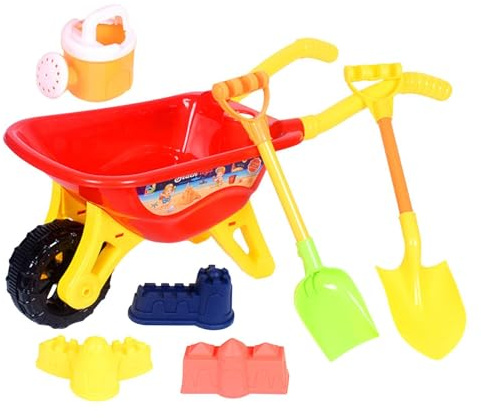 Juguetes de Playa para niños | Juegos Areneros Brillantes Carretilla Palas - Set De Construcción De Juguetes De ,para Mar Parque Piscina Jardín Acampada Picnic