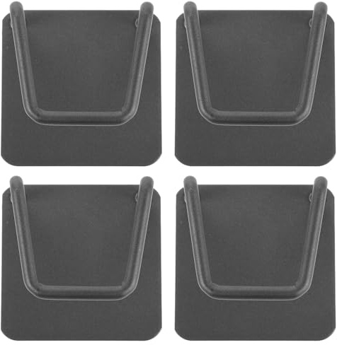 HORIALENCE 4 soportes de pared para básculas - Soporte de almacenamiento ajustable para básculas de grasa corporal y digitales - de pared universal para gimnasio en casa, baño y cocina