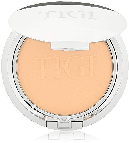 TIGI Cosmetics Powder Foundation, Pure, 0.37 Ounce