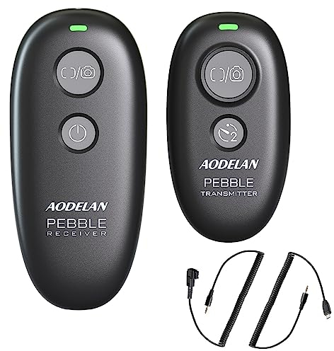 AODELAN Mandos a Distancia Inalámbrico Disparador Remoto para Sony A7iii, A6600, A6000, A9, A99, A77, A67, A7M2, A7M3