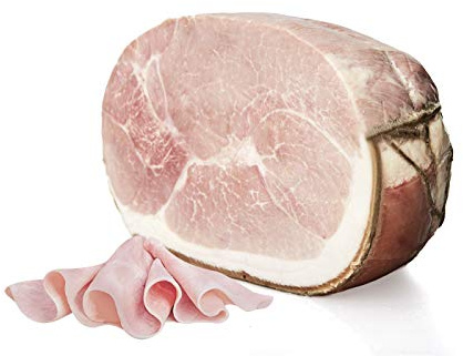 Prosciutto Cotto Sant'Angelo Salumi Pasini® | Moitié 4,2 Kg | Jambon cuit à la vapeur et lié à la main | Viande de porc 100% italienne