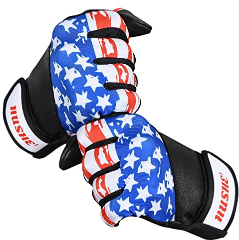 Hushe' Gants de frappe de baseball (taille L, jeune)