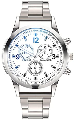 Uhren Herren Armbanduhr Quarz Uhr Herrenuhr Quarzuhr Sportuhr Outdooruhr Watch für Männer 2022 Herren Mode Militär Uhren Luxury Uhren Quarzuhr Edelstahl Zifferblatt Lässige Armbanduhr