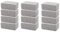 Anlayliay 12PCS BBQ Grill Cleaning Brush Brick Block Barbecue Cleaning Stone Pumice Brick for Barbecue Rack Cleaner BBQ Tools