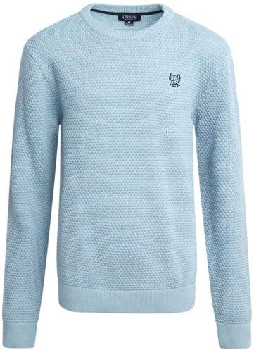 Chaps Boys' Sweater - Classic Fit Crewneck Pullover Sweater for Boys (S-XL), Size Large, Dream Blue