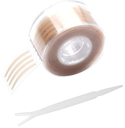 600 Stück Schlupflider Stripes Unsichtbar Augenlid Stripes Unsichtbar,Wasserdicht Schlupflid Eyelid Tapes,Augenlidstraffung Unsichtbares Doppeltes Mesh-Doppelaugenlidband, Inklusive Pinzette