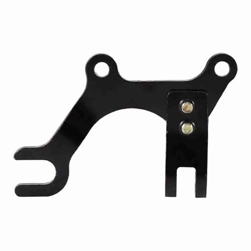 Adattatore freno a disco staffa freno bicicletta Refit in metallo nero per appassionati di ciclismo