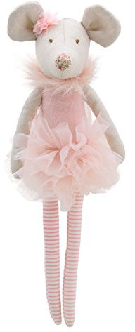 Wilberry Dancer Mouse Soft Toy – Stuffed Animal for Babies, Toddlers, and Newborns – Cute Cuddly Pink Plushie Pet – Adorable Stuffy Plush Toy for Girls and Boys – Ideal Baby Gift for Nursery Play