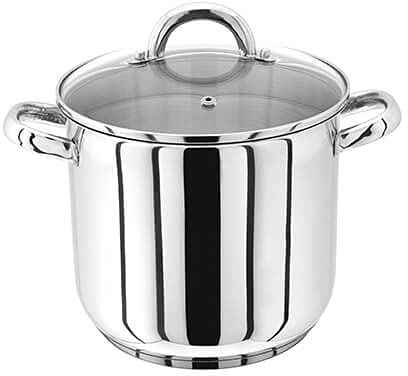 Judge Induction Stock Pot with Lid, 20cm, 3L Stainless Steel Pan, Oven-Safe Cookware, Cooking Pots & Stock Pot Induction