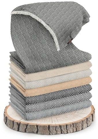 Annapurna - Sciarpa di lusso in 100% in lana cashmere, 68 cm x 190 cm, tessuto lavorato a mano in Nepal, unisex, grigio scuro – spina di pesce piccola, Taglia unica