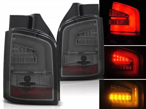 CR-Lights LED Rückleuchten in smoke Multivan Hecklappe für VW T5 GP 2010-2015