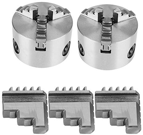 3Pcs All'interno Mandrino Autocentrante per Tornio Strumento per la Lavorazione dei Metalli K11-80
