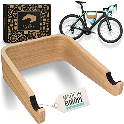 madeco FlyBike M Wooden Bicycle Wall Mount Oak Design