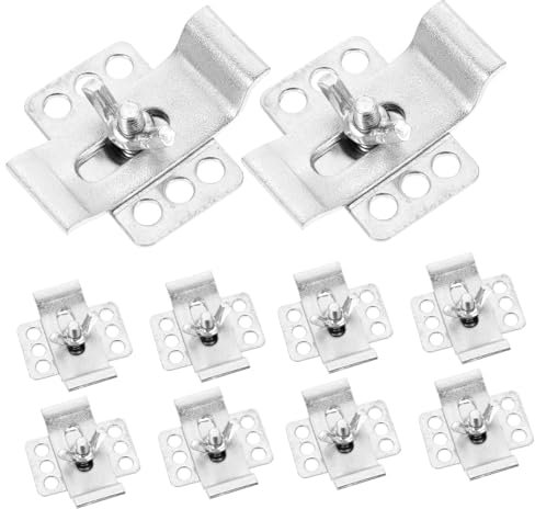 Angoily Ensembles De Supports Dévier Sous Plan Clips Dévier Pour Réparation De Meuble-lavabo Installation De Comptoir Support Dévier Robuste